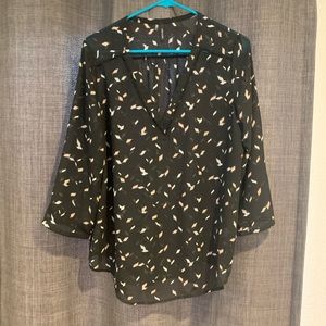 Sheer blouse
